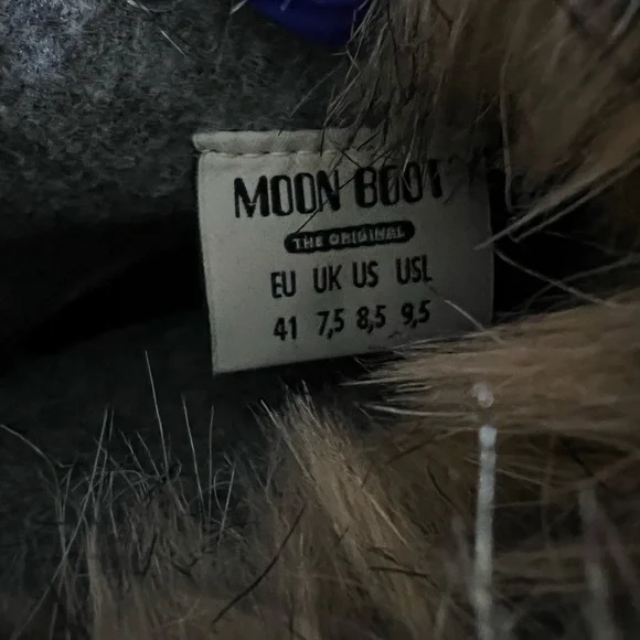 Moon Boot Monaco Low WP 2 women's boots  NWOT sz 8.5 - Picture 9 of 9